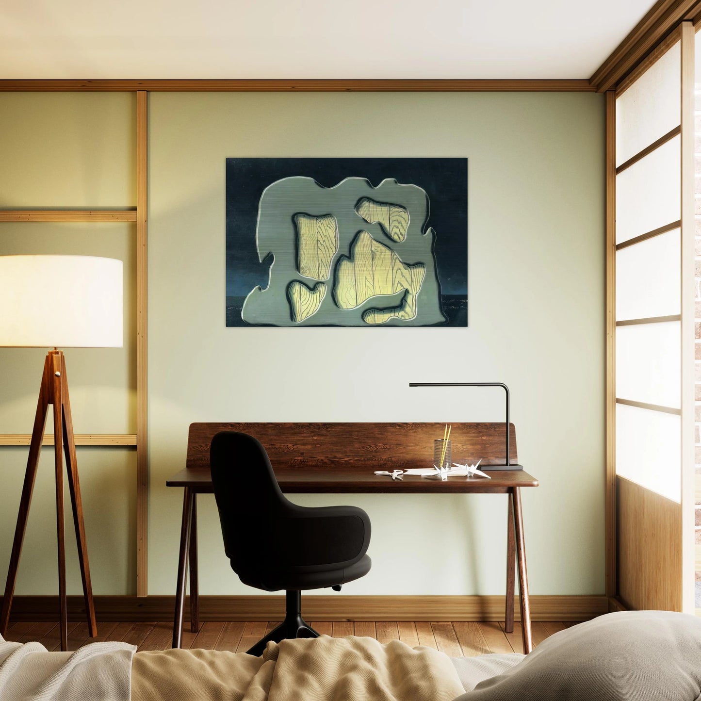 IMP OF THE PERVERSE 1927 - Rene Magritte Brushed Aluminum Print - 70x100 cm / 28x40 inches | Rene Magritte Aluminum Print | Rene Magritte Prints