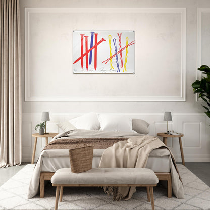 Ten Days - James Rosenquist Acrylic Print - 70x100 cm / 28x40″ inches