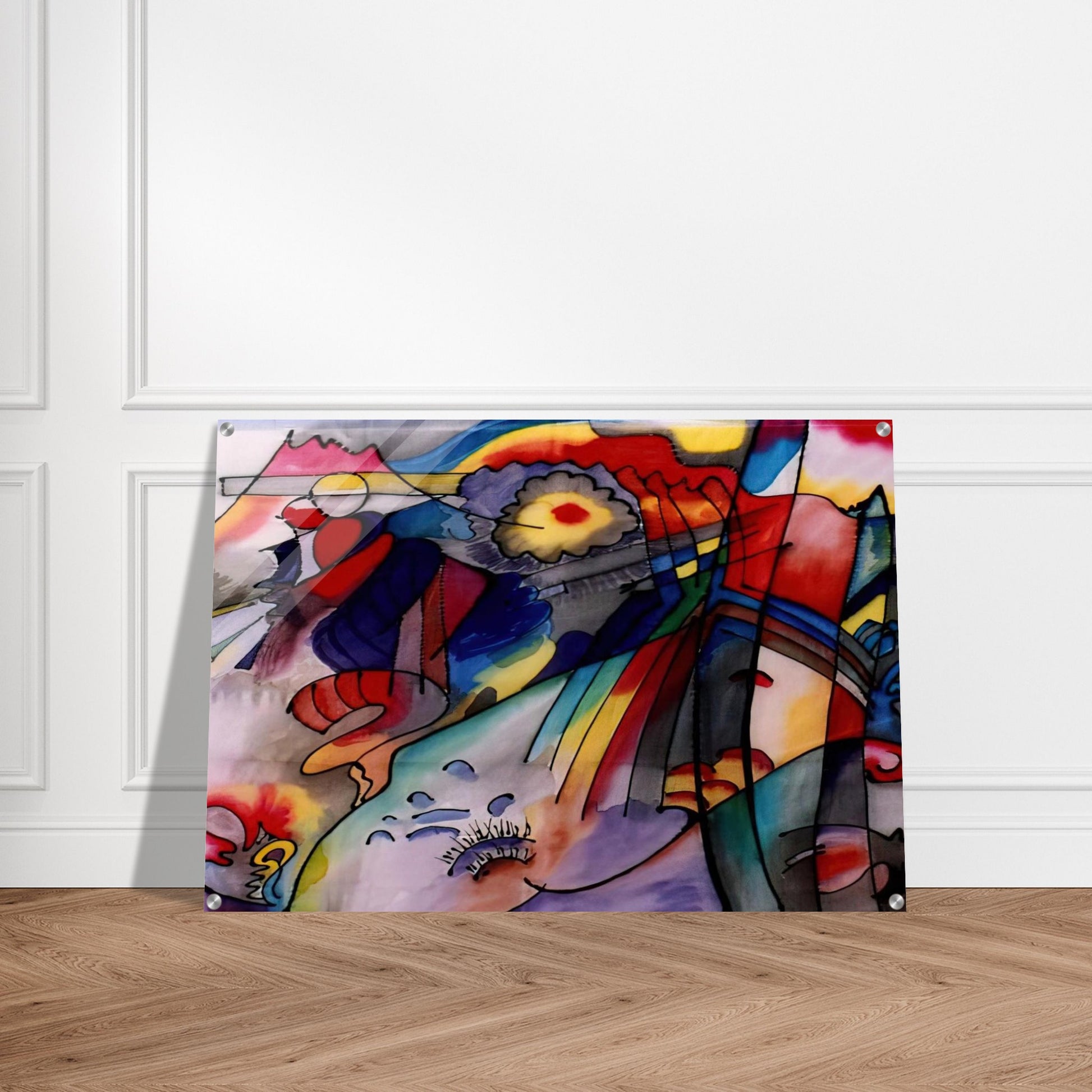 NOT_DETECTED_189363 - Wassily Kandinsky Acrylic Print - 70x100 cm / 28x40″ inches | Wassily Kandinsky Wall Art | Wassily Kandinsky Prints