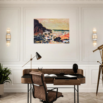 SEASCAPE 1906 - Henri Matisse Brushed Aluminum Print - 70x100 cm / 28x40 inches | Henri Matisse Aluminum Print | Henri Matisse Prints