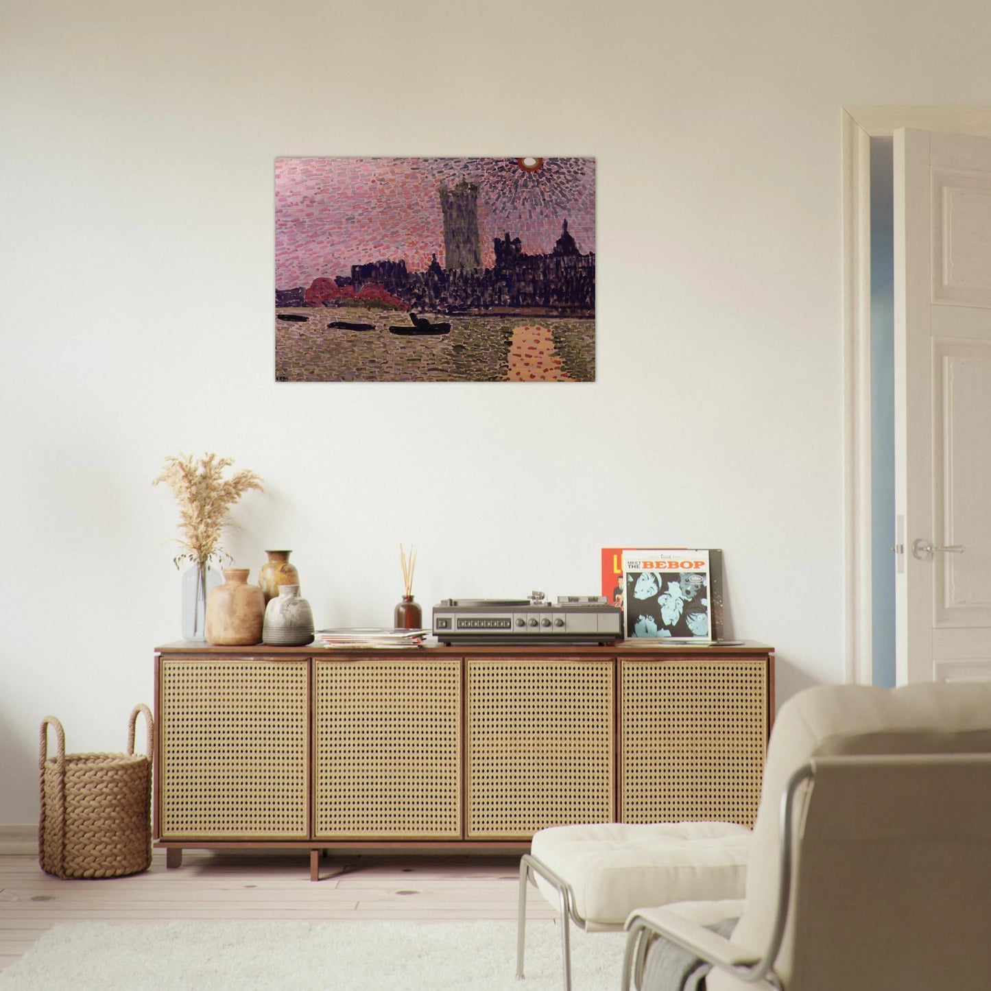 WESTMINSTER 1905 - Andre Derain Brushed Aluminum Print - 70x100 cm / 28x40 inches | Andre Derain Aluminum Print | Andre Derain Prints