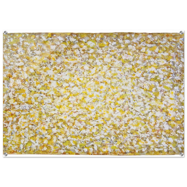 Serpentine Saffron - Richard Pousette-Dart Acrylic Print - 70x100 cm / 28x40″ inches