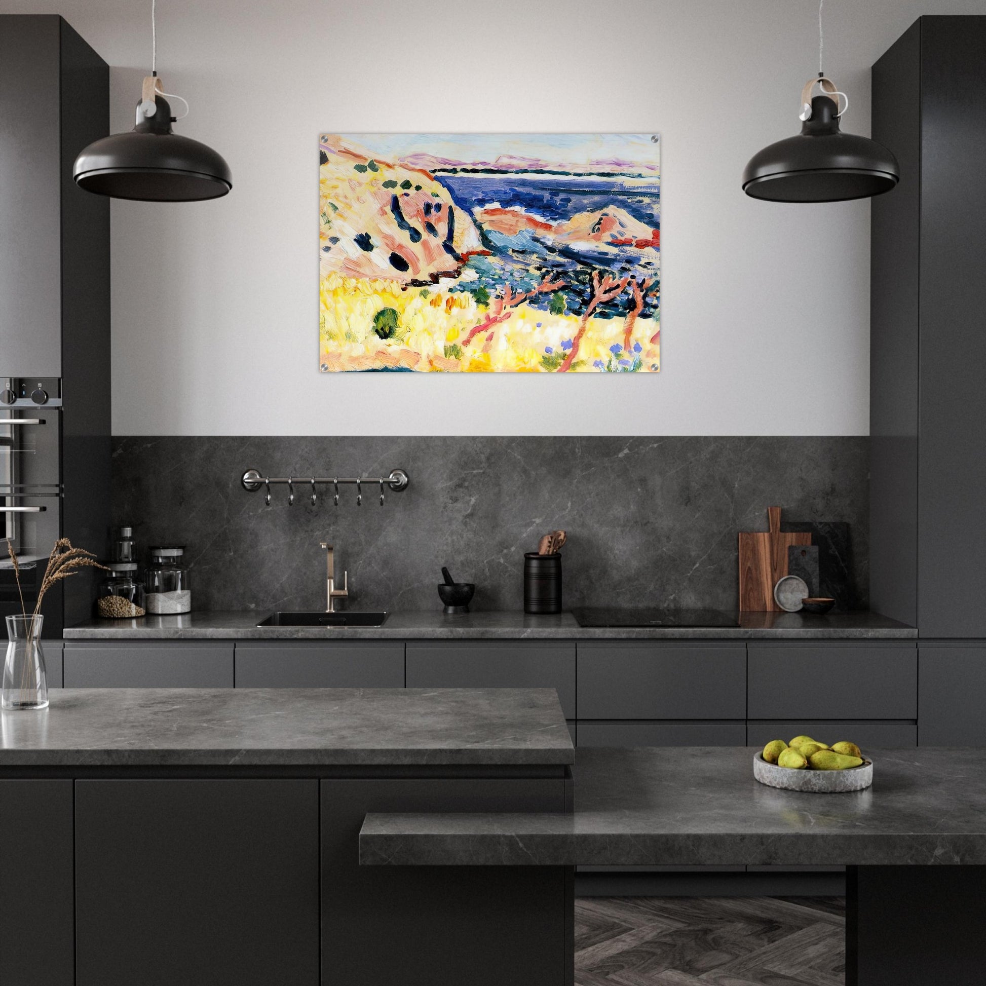 SEASCAPE 1905 - Henri Matisse Acrylic Print - 70x100 cm / 28x40″ inches