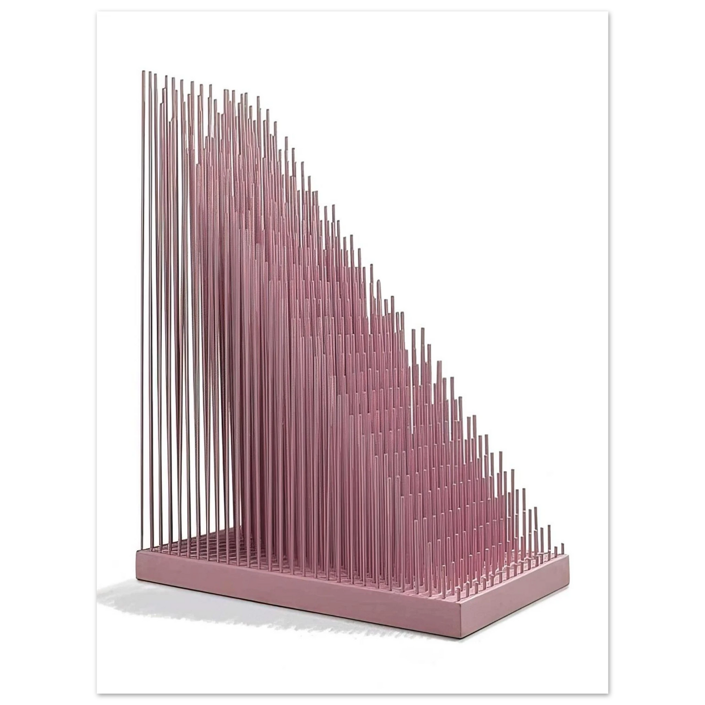 Jesus Rafael Soto - PROGRESION ROSA  75x100 cm / 30x40inches Fine Art Poster