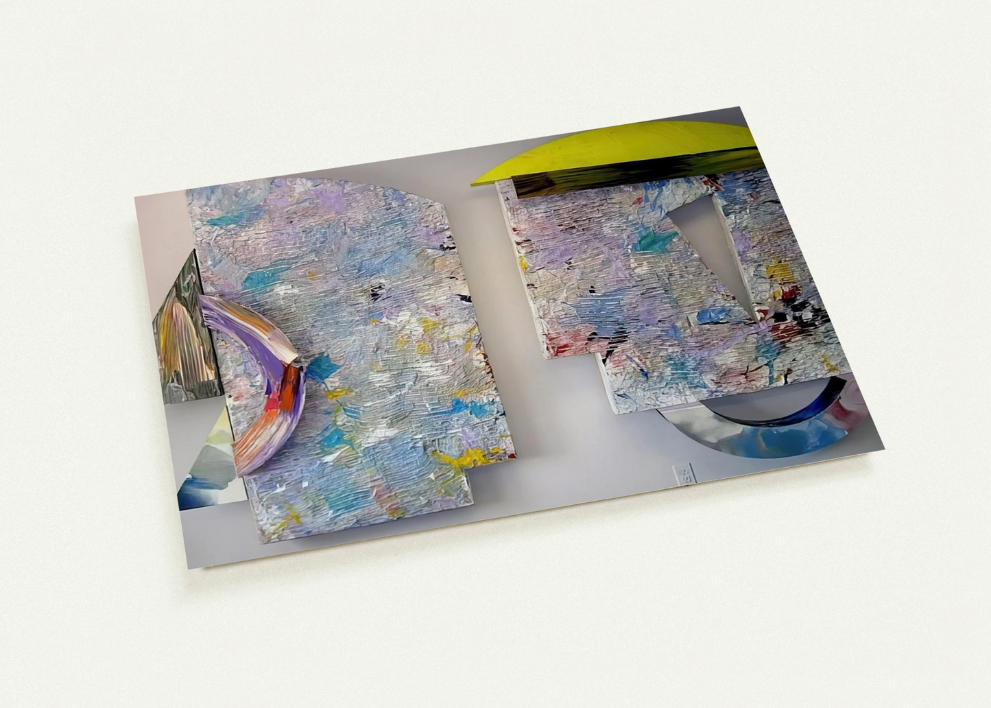Ibis By Sam Gilliam Pack of 10 Post Cards | Sam Gilliam Post Cards | A6 (10.5 x 14.8 cm) - 4.1 x 5.8 inches
