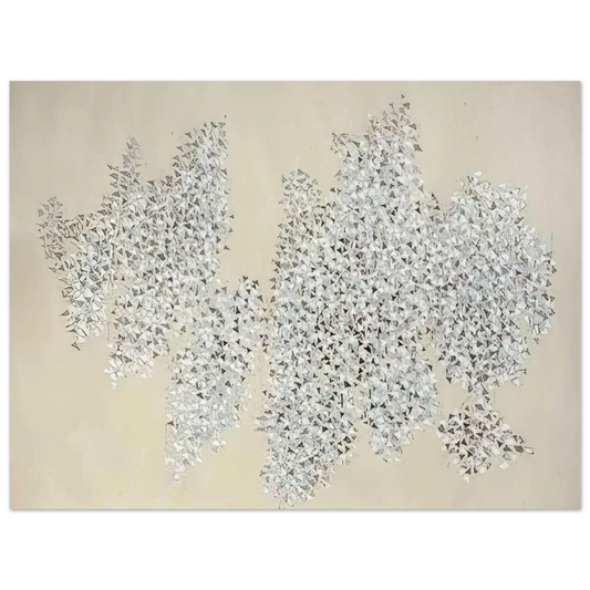 Robert Goodnough - Shapes Movement H - 1984  75x100 cm / 30x40inches Fine Art Poster