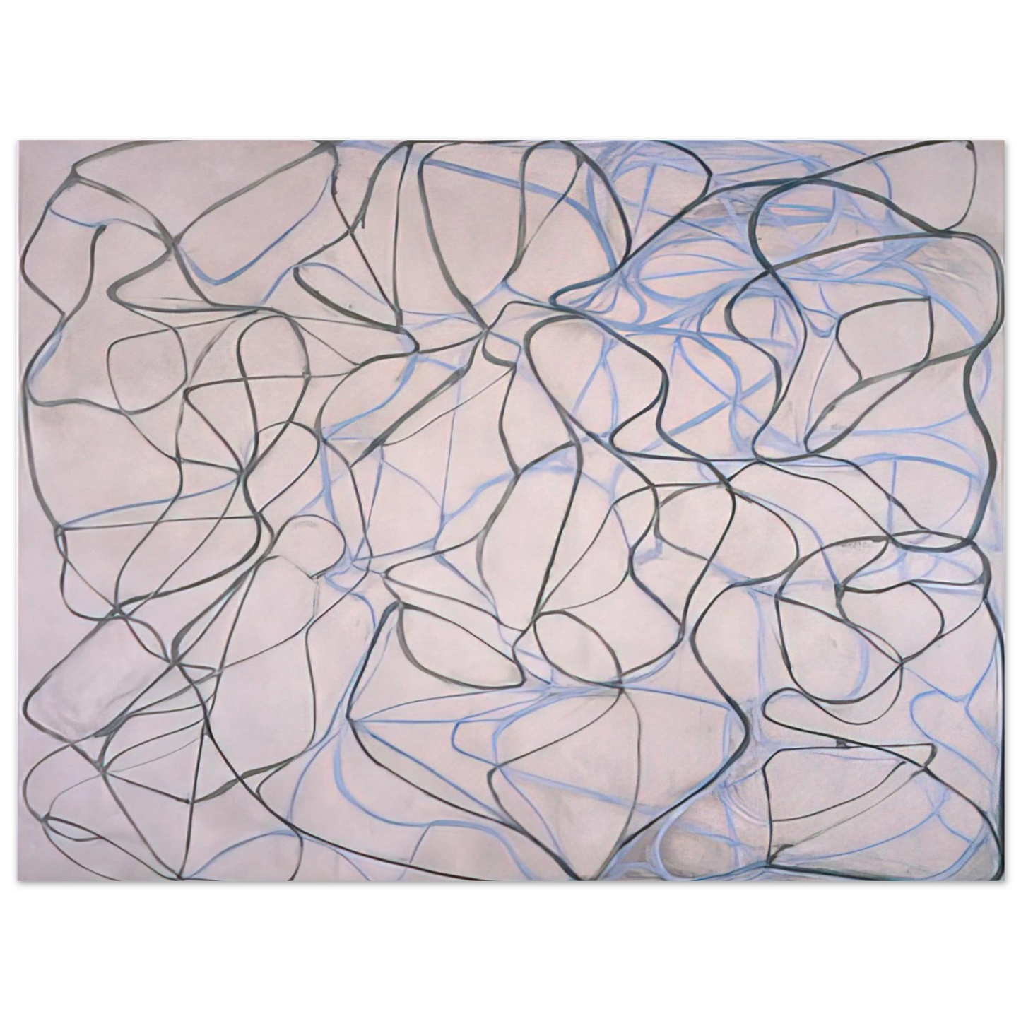 Brice Marden - Vine - 1993  75x100 cm / 30x40inches Fine Art Poster