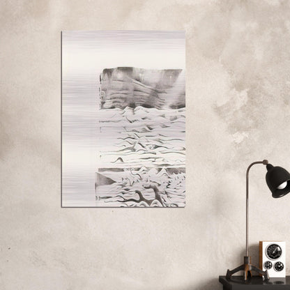 SIXTEENTH STONE 1980 - Lee Bontecou Brushed Aluminum Print - 70x100 cm / 28x40 inches | Lee Bontecou Aluminum Print | Lee Bontecou Prints