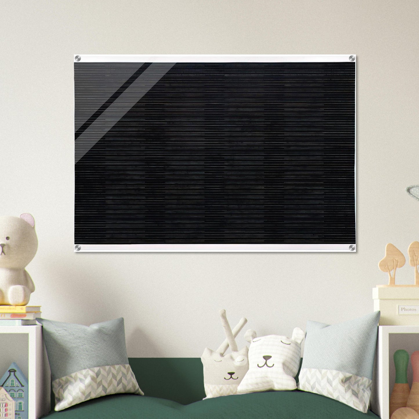 The Sea - Agnes Martin Acrylic Print - 70x100 cm / 28x40″ inches | Agnes Martin Wall Art | Agnes Martin Prints