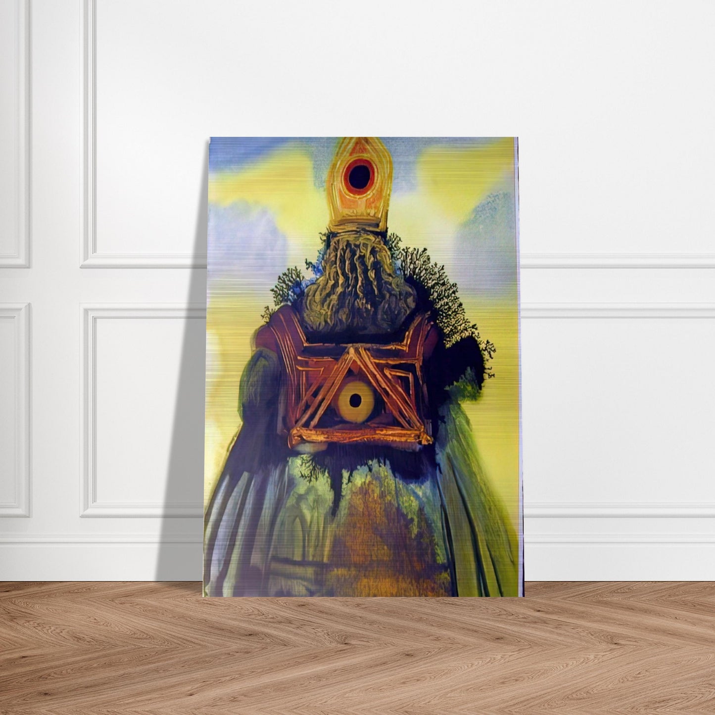 ARCA FOEDERIS 1967 - Salvador Dali Brushed Aluminum Print - 70x100 cm / 28x40 inches | Salvador Dali Aluminum Print | Salvador Dali Prints