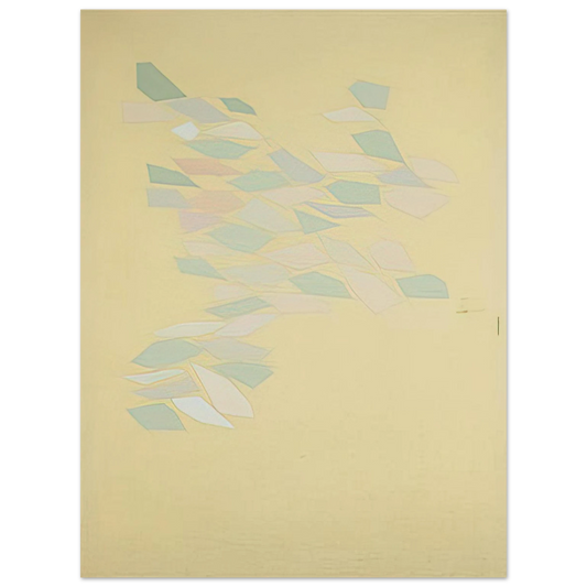 Robert Goodnough - Relaxed Motion - 1970  75x100 cm / 30x40inches Fine Art Poster