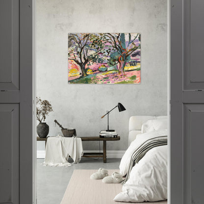 OLIVE TREES AT COLLIOURE 1906 - Henri Matisse Acrylic Print - 70x100 cm / 28x40″ inches | Henri Matisse Wall Art | Henri Matisse Prints