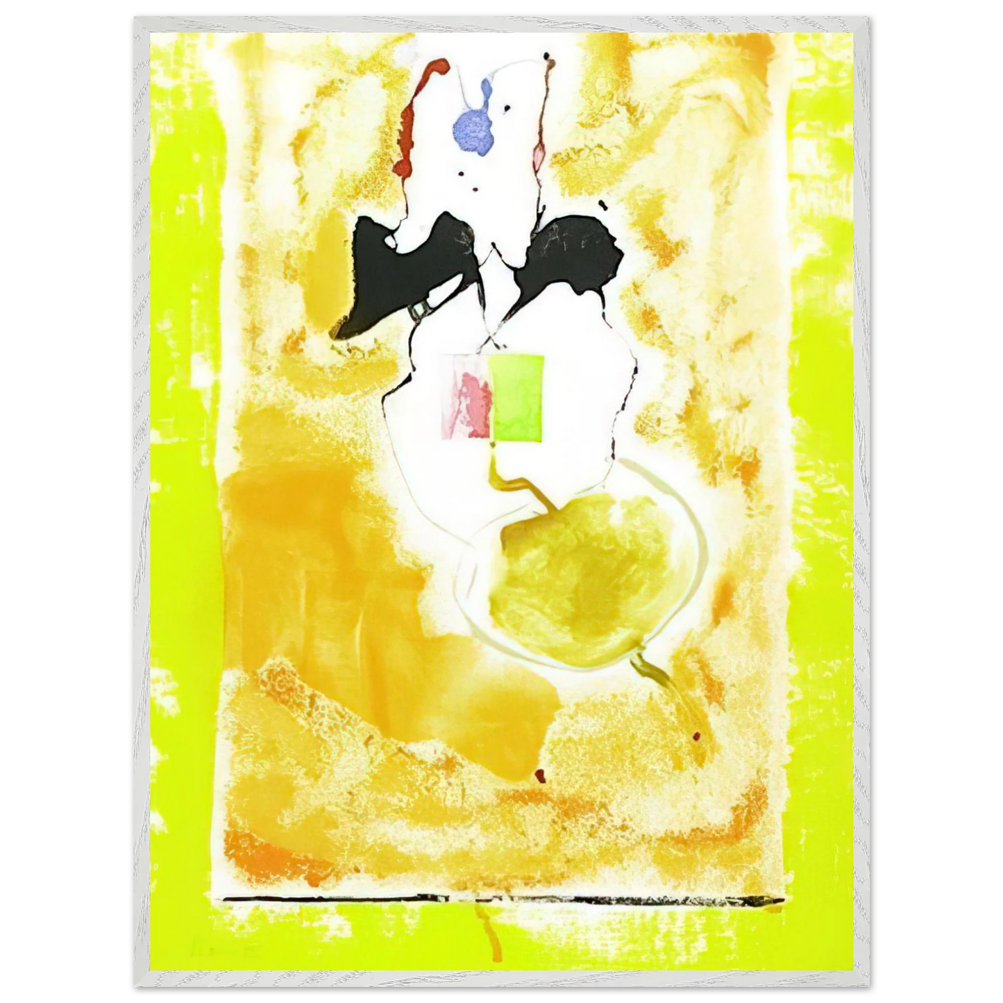 Helen Frankenthaler - Solar Imp - 2001 Wall art - 45x60 cm / 18x24 inches - Fine Art Poster-canvas - -