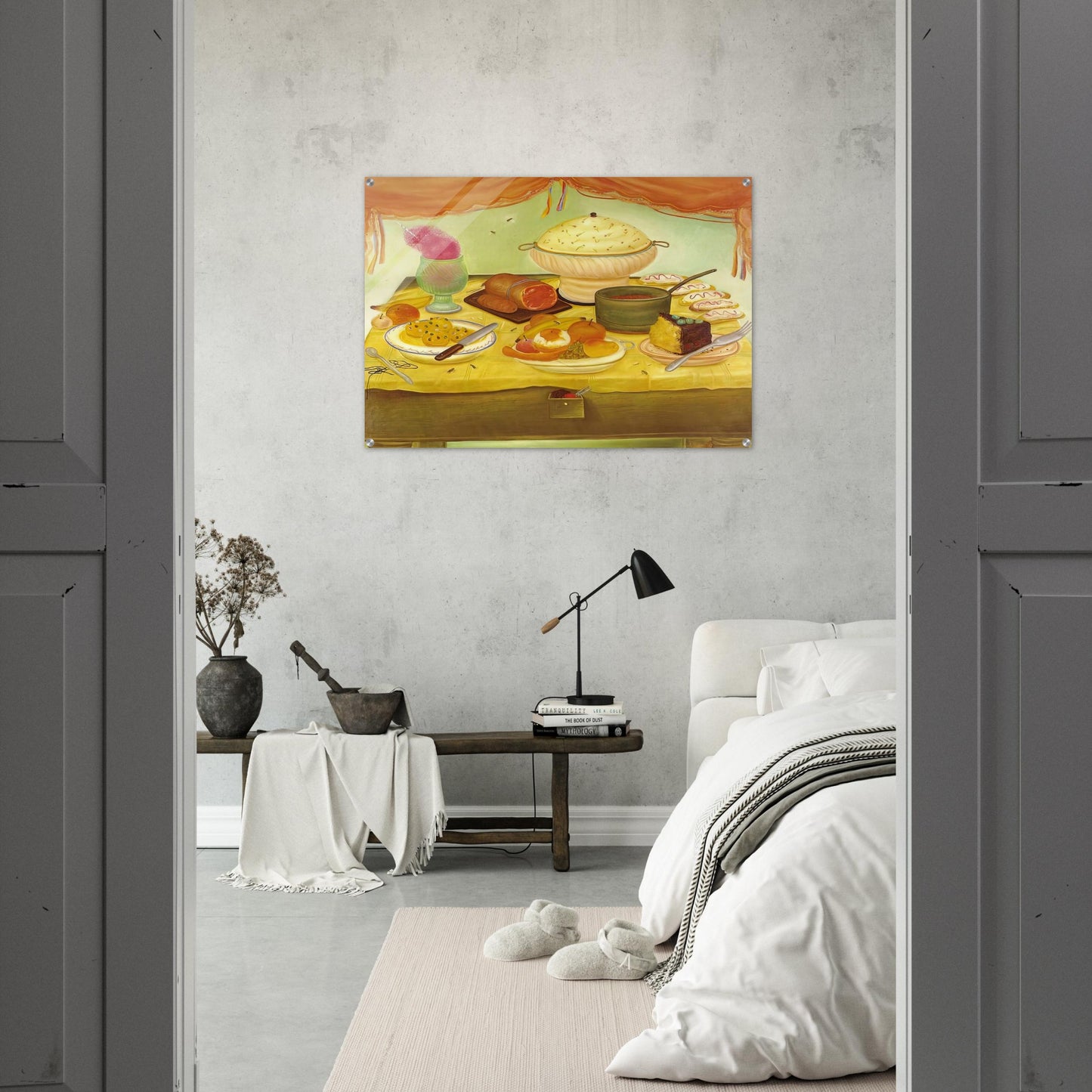 STILL LIFE - Fernando Botero Acrylic Print - 70x100 cm / 28x40″ inches