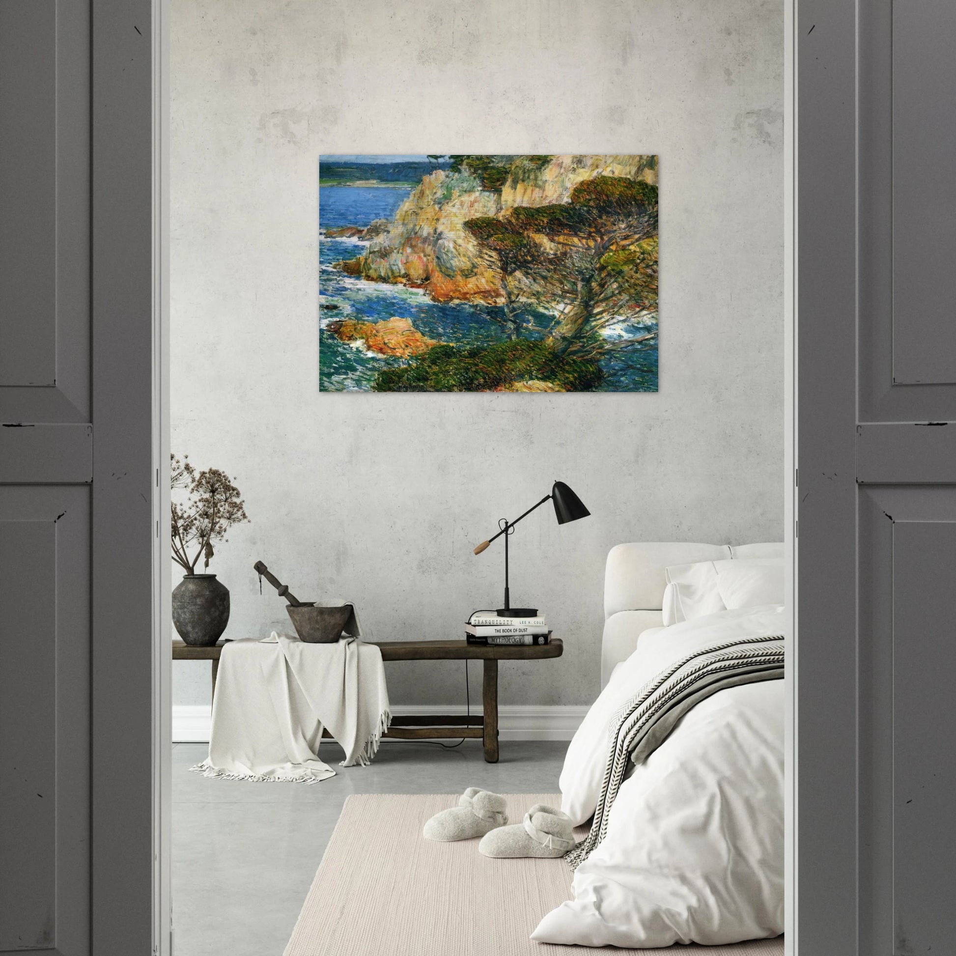 Point Lobos, Carmel - Childe Hassam Brushed Aluminum Print - 70x100 cm / 28x40 inches | Childe Hassam Aluminum Print | Childe Hassam Prints