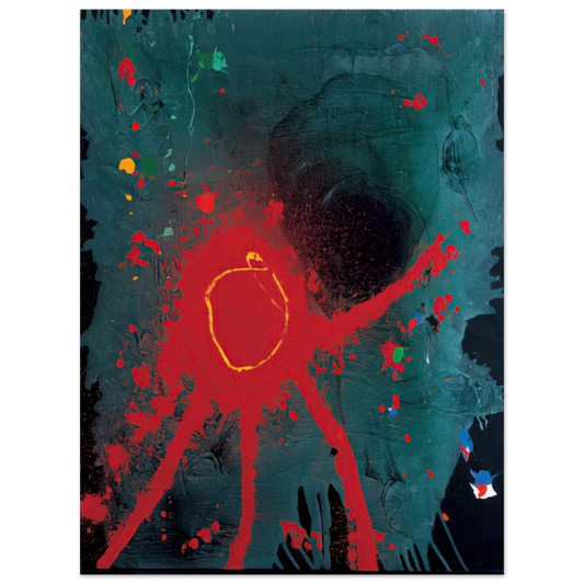 John Hoyland - Lebanon - 2007  75x100 cm / 30x40inches Fine Art Poster