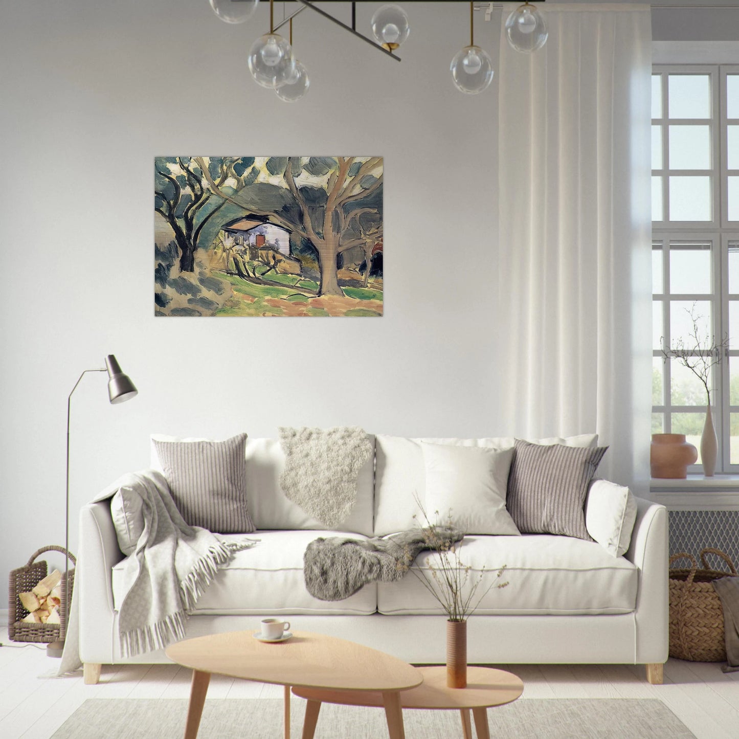 LANDSCAPE - Henri Matisse Brushed Aluminum Print - 70x100 cm / 28x40 inches | Henri Matisse Aluminum Print | Henri Matisse Prints