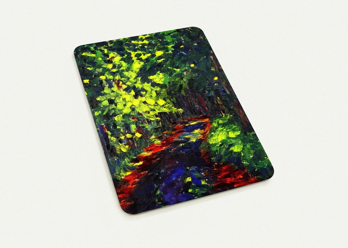 Forest Path By Emil Nolde Pack of 10 Post Cards | Emil Nolde Post Cards | A6 (10.5 x 14.8 cm) - 4.1 x 5.8 inches