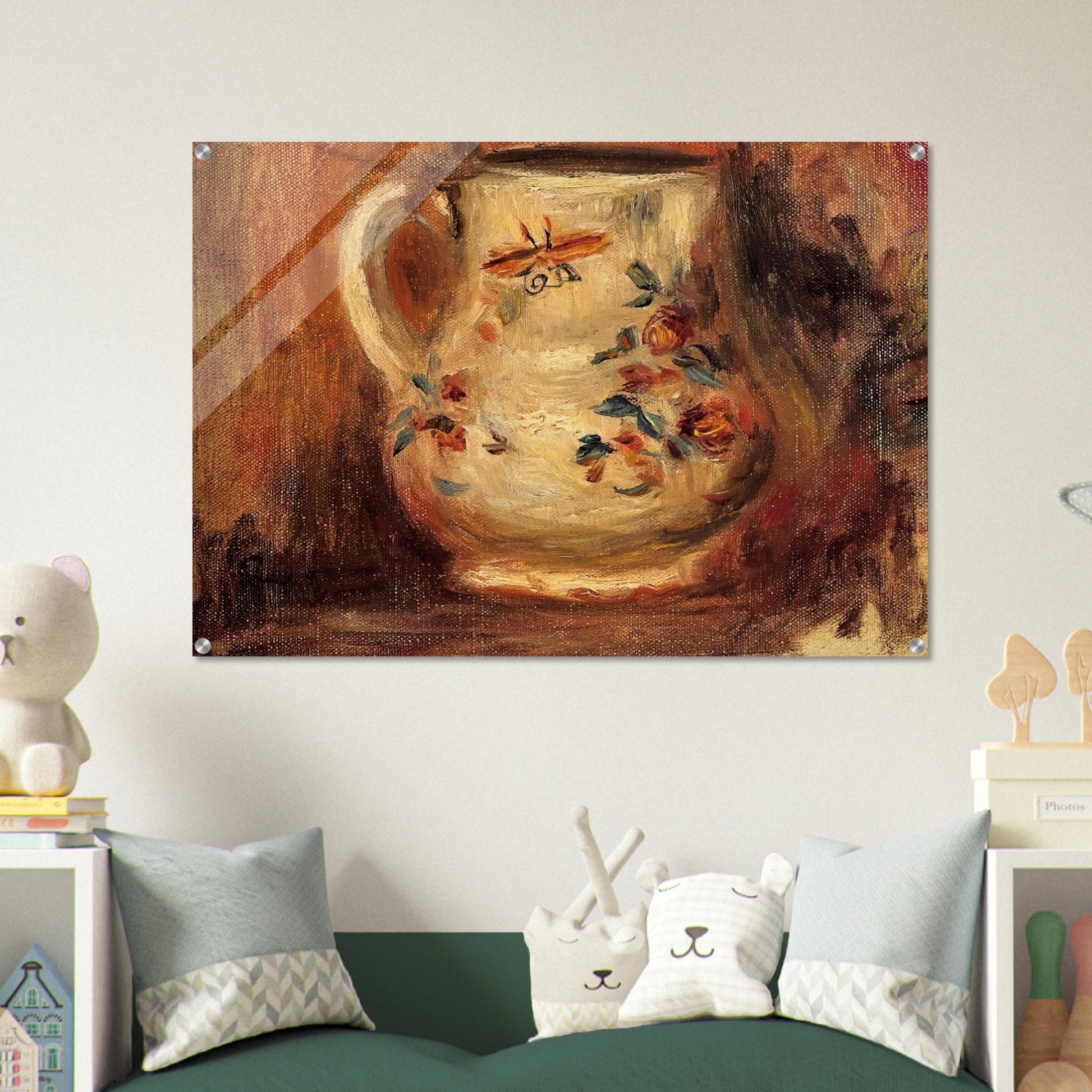 Pitcher - Pierre-Auguste Renoir Acrylic Print - 70x100 cm / 28x40″ inches