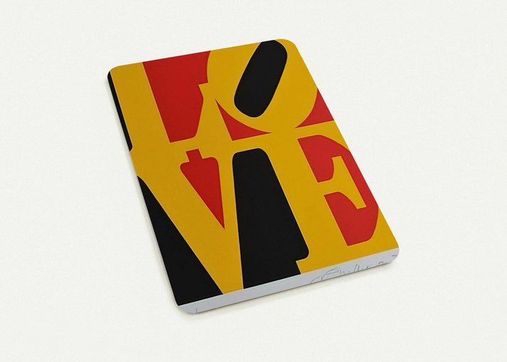 German Love By Robert Indiana Pack of 10 Post Cards | Robert Indiana Post Cards | A6 (10.5 x 14.8 cm) - 4.1 x 5.8 inches
