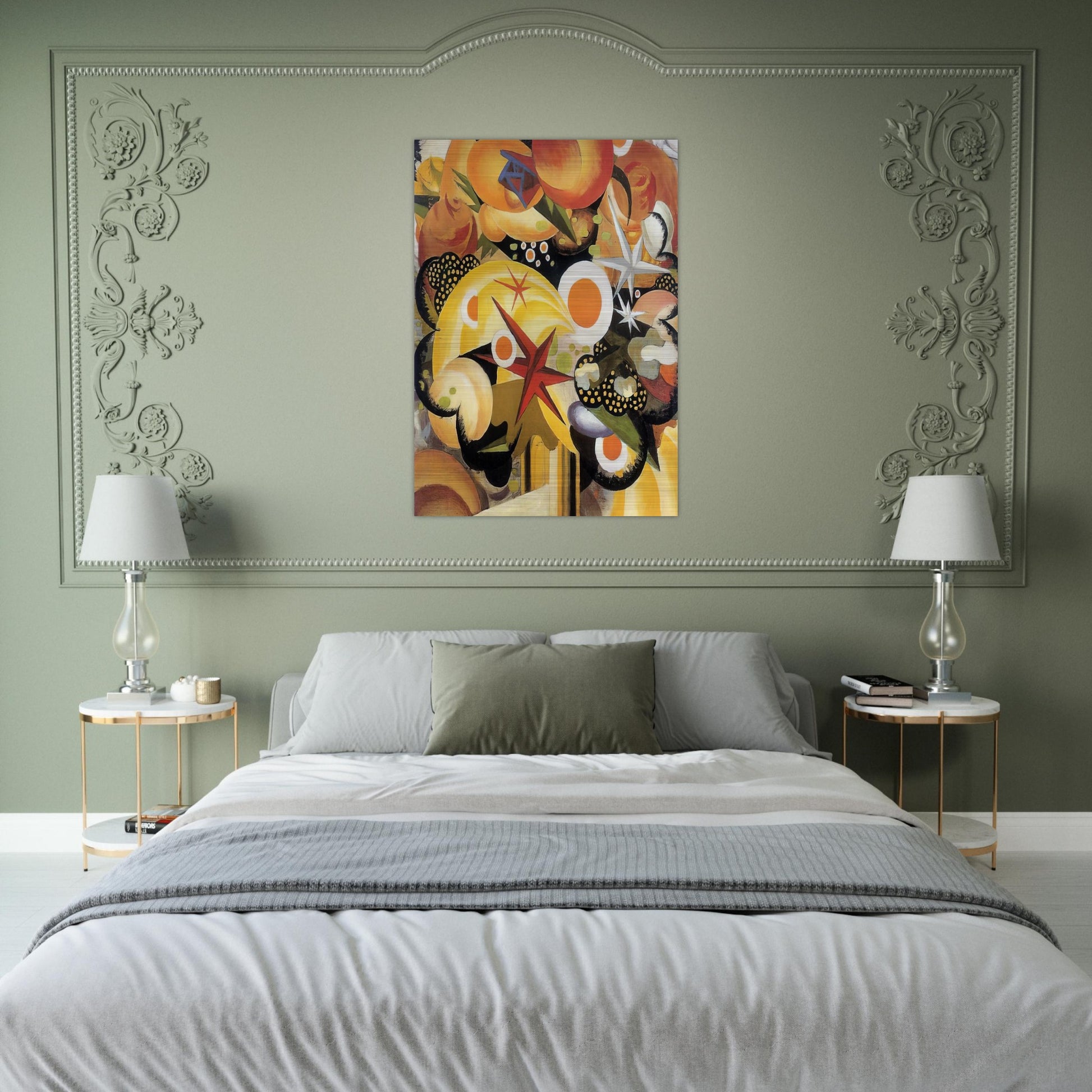 Mazzo di fiori - 1918 - Julius Evola Brushed Aluminum Print - 70x100 cm / 28x40 inches | Julius Evola Aluminum Print | Julius Evola Prints