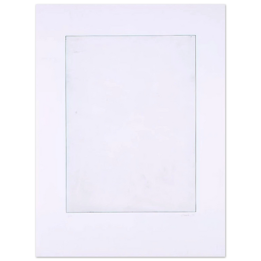 Brice Marden - Untitled e From Five Plates - 1973  75x100 cm / 30x40inches Fine Art Poster
