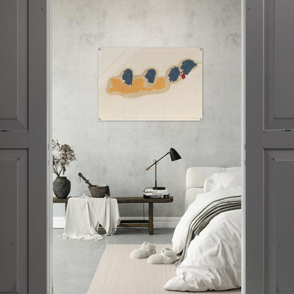 April IV - 1960 - Helen Frankenthaler Acrylic Print - 70x100 cm / 28x40″ inches | Helen Frankenthaler Wall Art | Helen Frankenthaler Prints