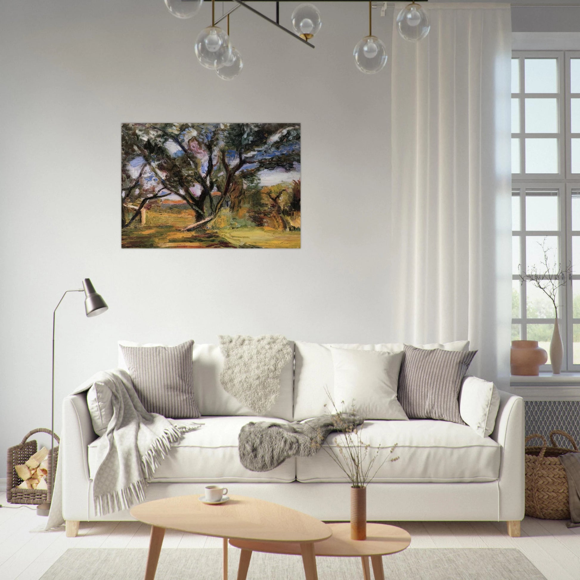 THE OLIVE TREE - Henri Matisse Brushed Aluminum Print - 70x100 cm / 28x40 inches | Henri Matisse Aluminum Print | Henri Matisse Prints