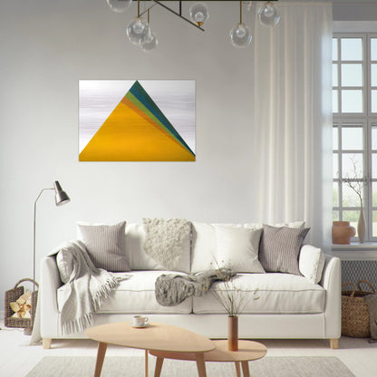 Green Sound - 1964 - Jeremy Moon Brushed Aluminum Print - 70x100 cm / 28x40 inches | Jeremy Moon Aluminum Print | Jeremy Moon Prints