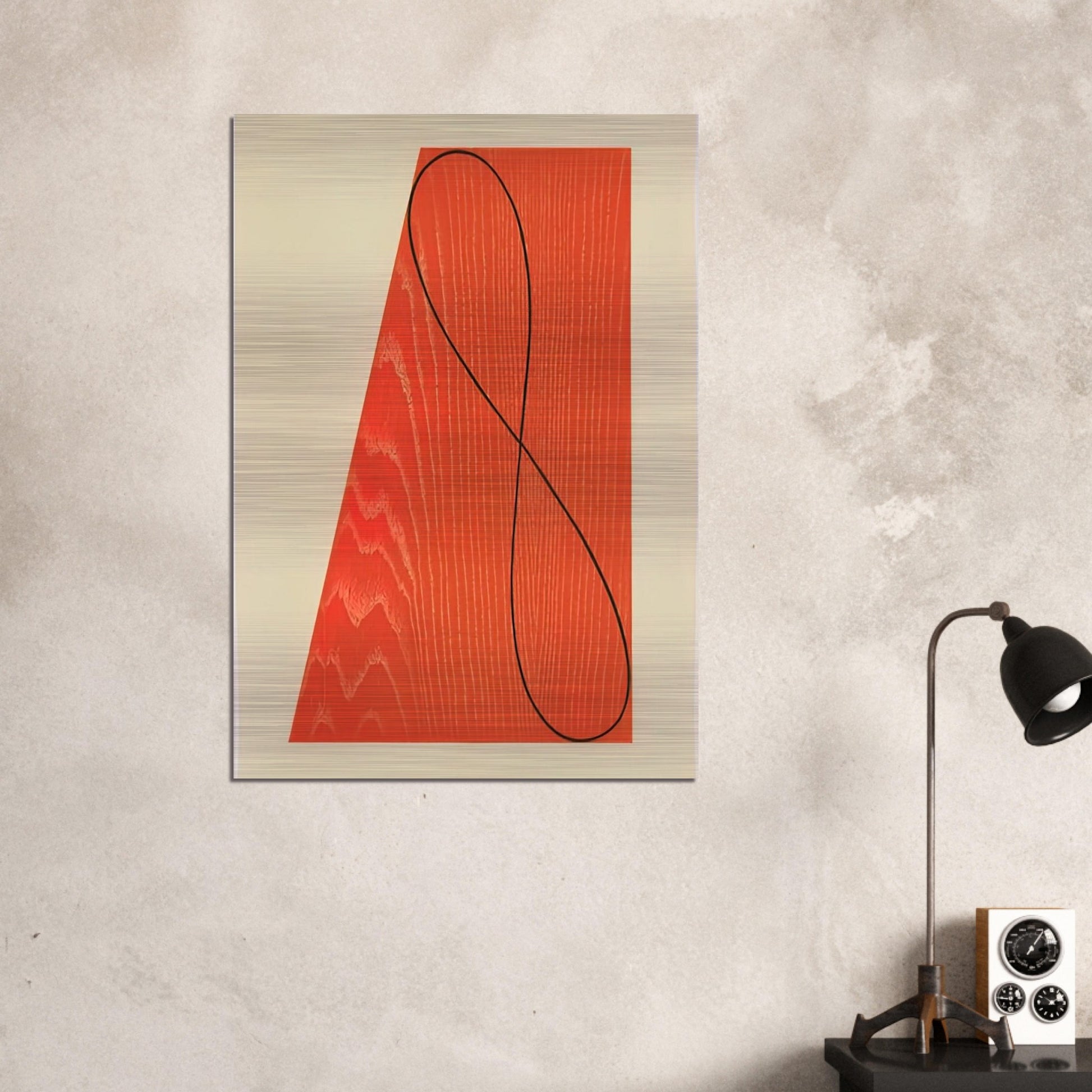 UNTITLED FROM SKOWHEGAN SUITE 1992 - Robert Mangold Brushed Aluminum Print - 70x100 cm / 28x40 inches | Robert Mangold Aluminum Print | Robert Mangold Prints