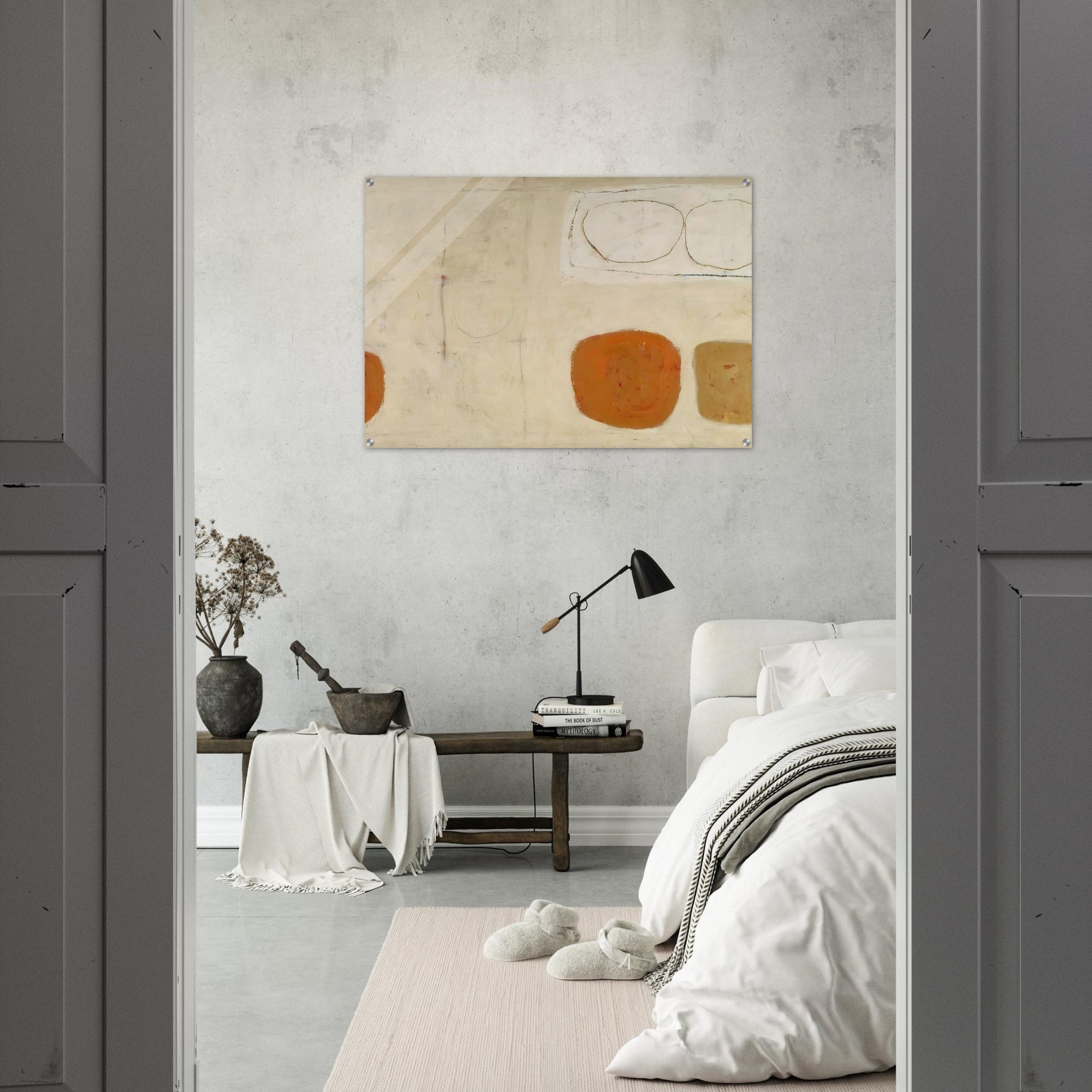 Painting - 1959 - William Scott Acrylic Print - 70x100 cm / 28x40″ inches