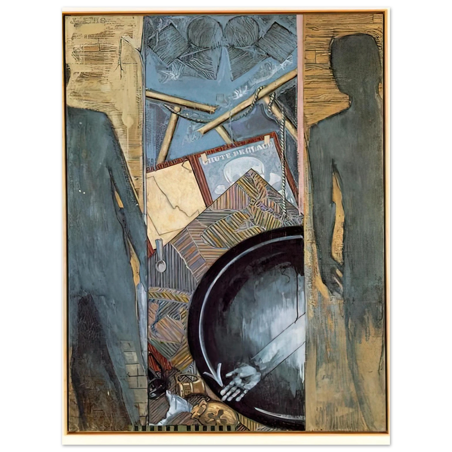 Jasper Johns - FALL  75x100 cm / 30x40inches Fine Art Poster