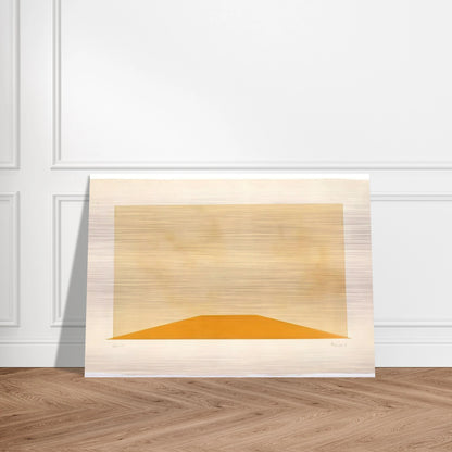 Déka 27 - 1987 - John Cage Brushed Aluminum Print - 70x100 cm / 28x40 inches | John Cage Aluminum Print | John Cage Prints