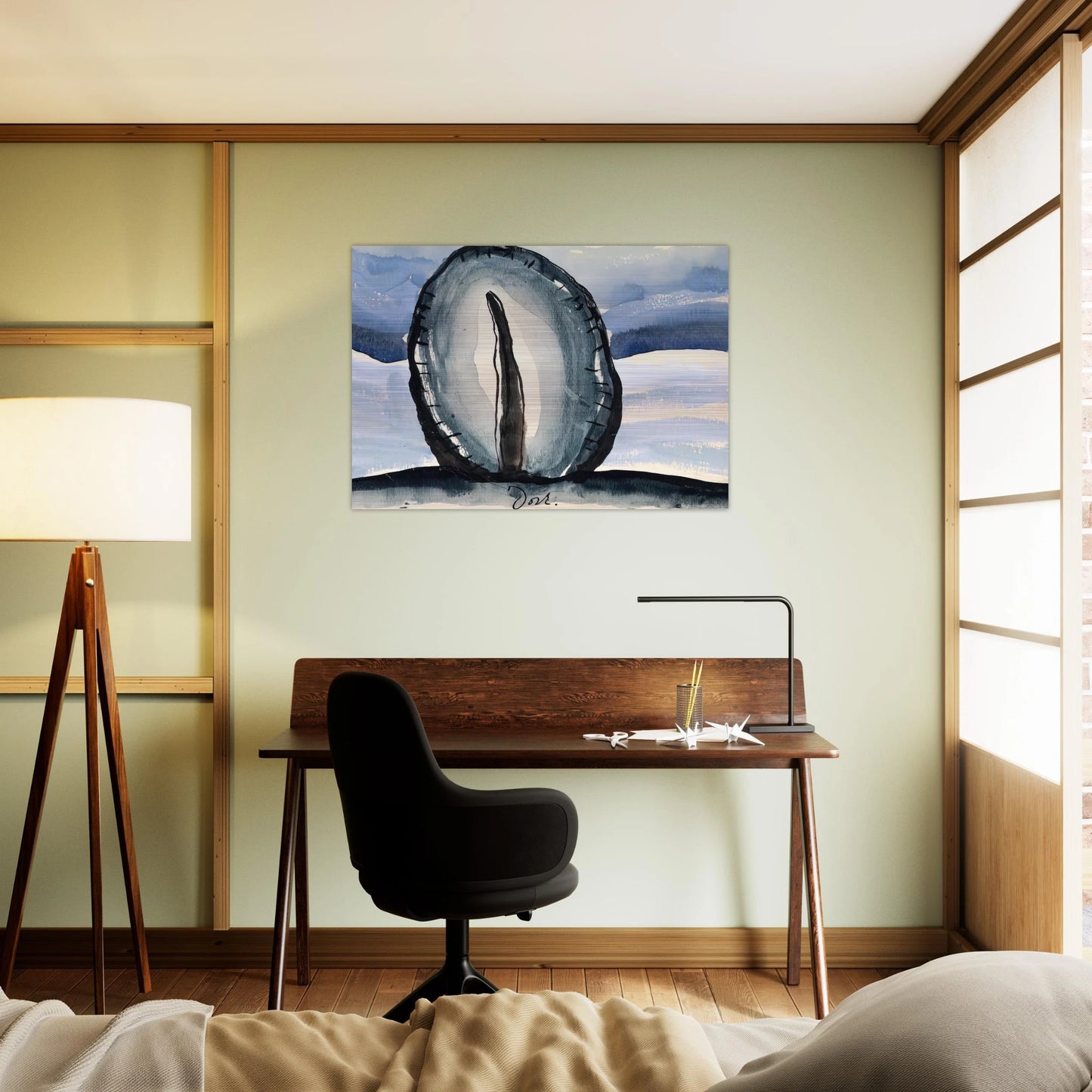 Tree - 1935 - Arthur Dove Brushed Aluminum Print - 70x100 cm / 28x40 inches | Arthur Dove Aluminum Print | Arthur Dove Prints