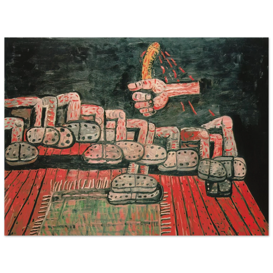 Philip Guston - ROOM  75x100 cm / 30x40inches Fine Art Poster