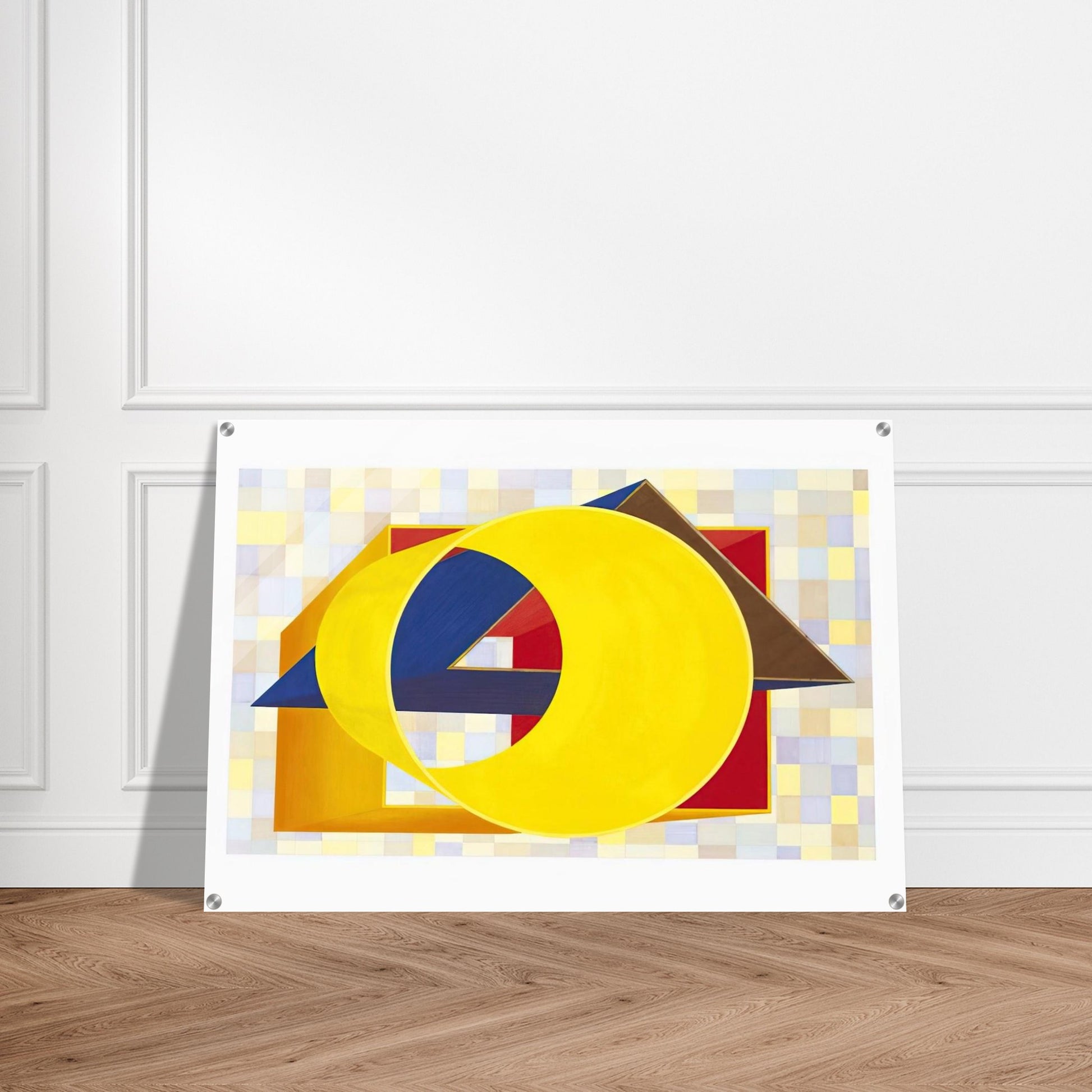 Prime Moments II - Al Held Acrylic Print - 70x100 cm / 28x40″ inches