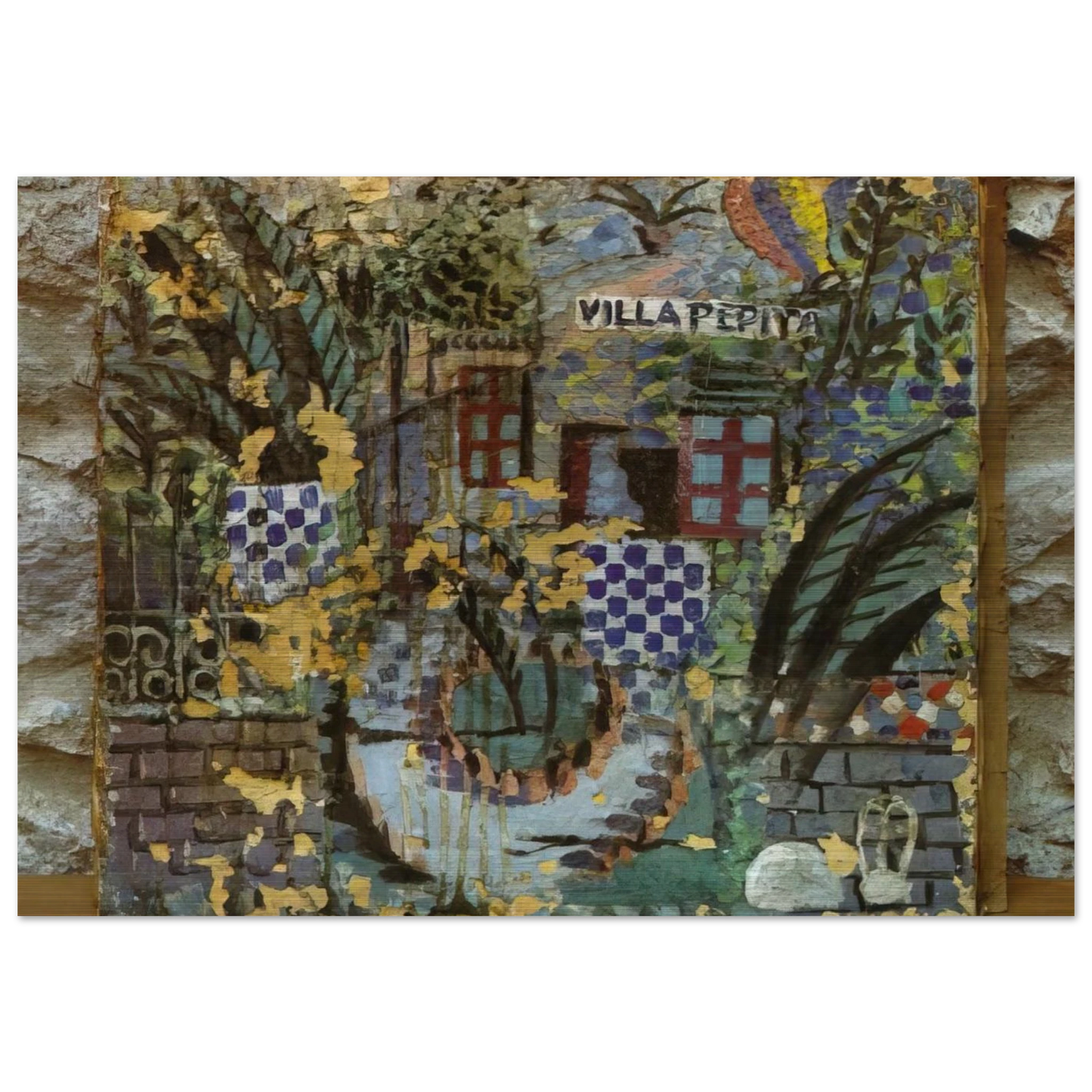 VILLA PEPITA - Salvador Dali Brushed Aluminum Print - 70x100 cm / 28x40 inches | Salvador Dali Aluminum Print | Salvador Dali Prints