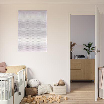 STATIC 2 1966 - Bridget Riley Brushed Aluminum Print - 70x100 cm / 28x40 inches | Bridget Riley Aluminum Print | Bridget Riley Prints