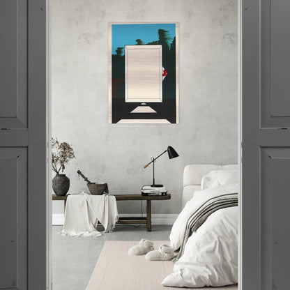 Untitled - 1966 - Allan D Arcangelo Brushed Aluminum Print - 70x100 cm / 28x40 inches | Allan D Arcangelo Aluminum Print | Allan D Arcangelo Prints