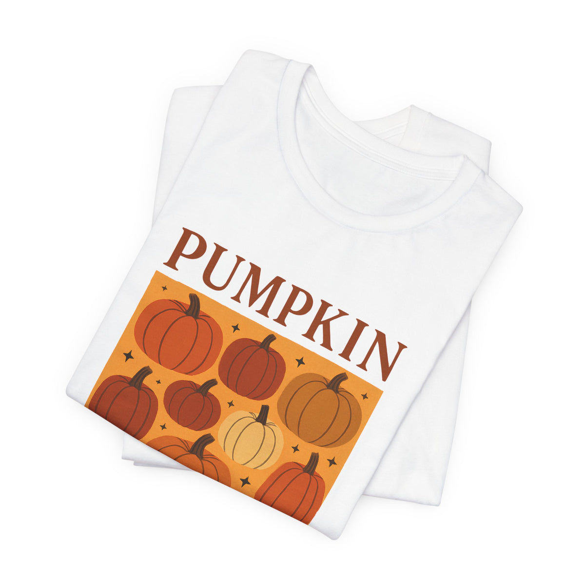 T-shirt de saison des citrouilles pour femmes Boho Citrouille