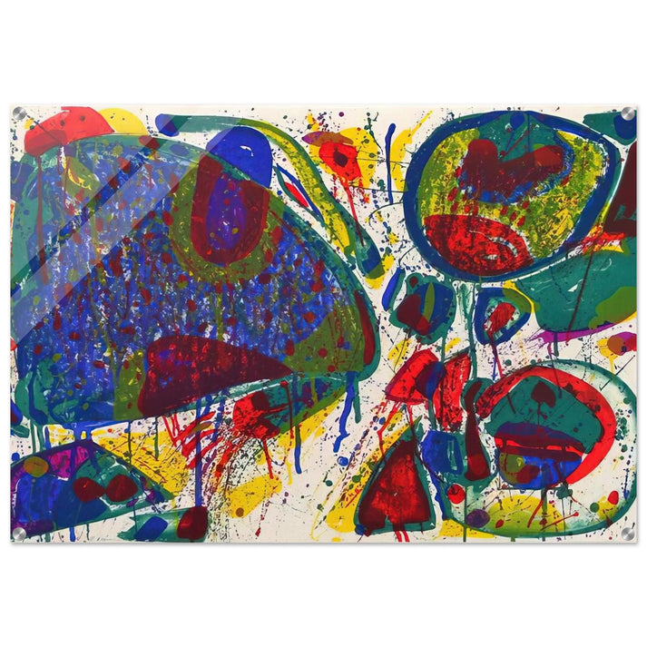 Variant III  from Bright Jade Ghost  - Sam Francis Acrylic Print - 70x100 cm / 28x40″ inches