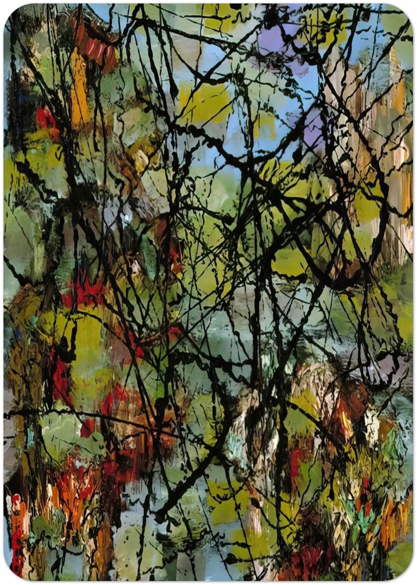 At the Chateau d’Argol By Marcel Barbeau Pack of 10 Post Cards | Marcel Barbeau Post Cards | A6 (10.5 x 14.8 cm) - 4.1 x 5.8 inches