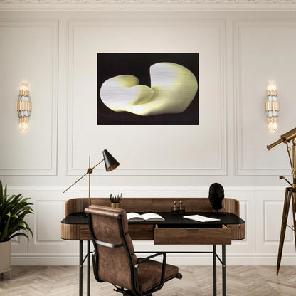 Human Concretion - Jean Arp Brushed Aluminum Print - 70x100 cm / 28x40 inches | Jean Arp Aluminum Print | Jean Arp Prints