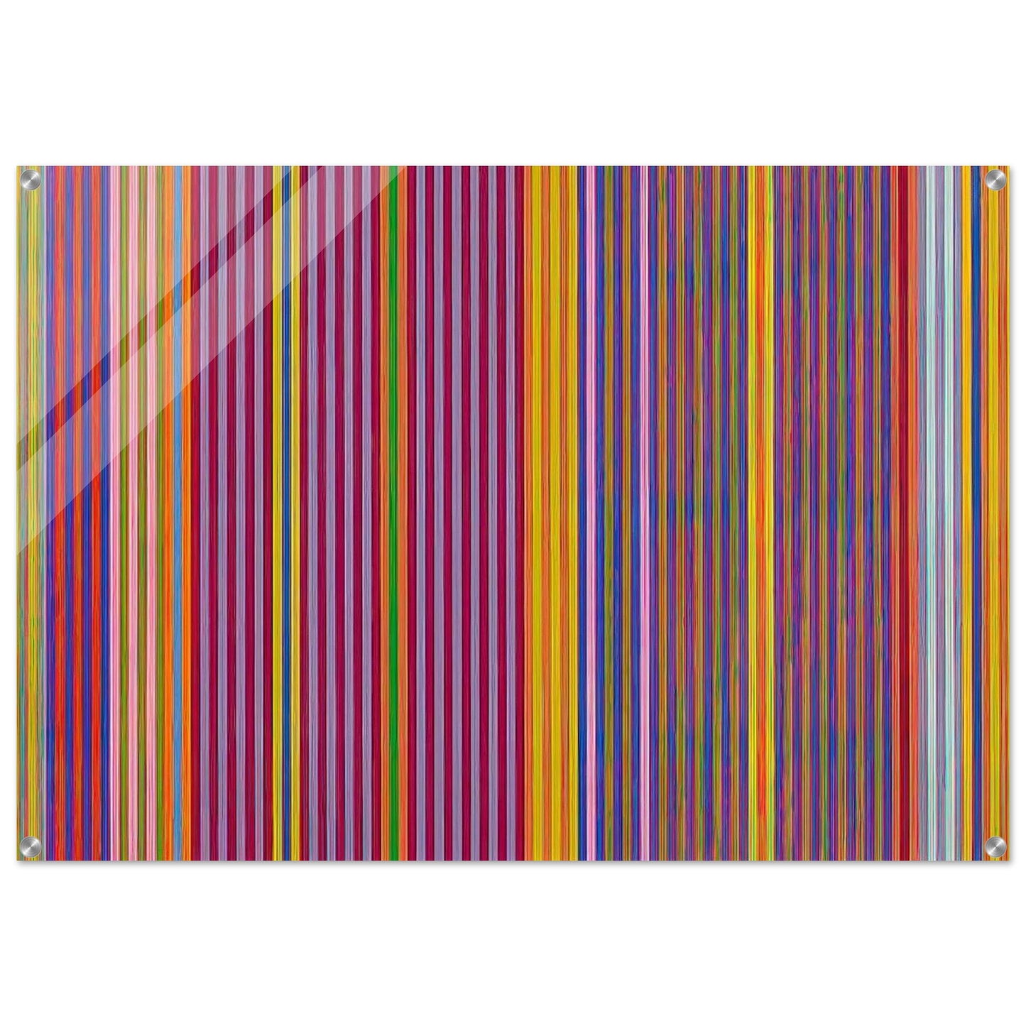 Tarzan Series I - 1969 - Gene Davis Acrylic Print - 70x100 cm / 28x40″ inches