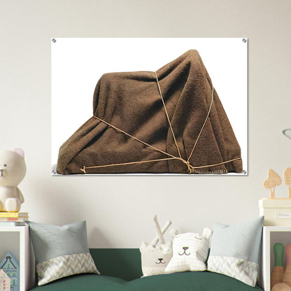 THE ENIGMA OF ISIDORE DUCASSE 1920 - Man Ray Acrylic Print - 70x100 cm / 28x40″ inches