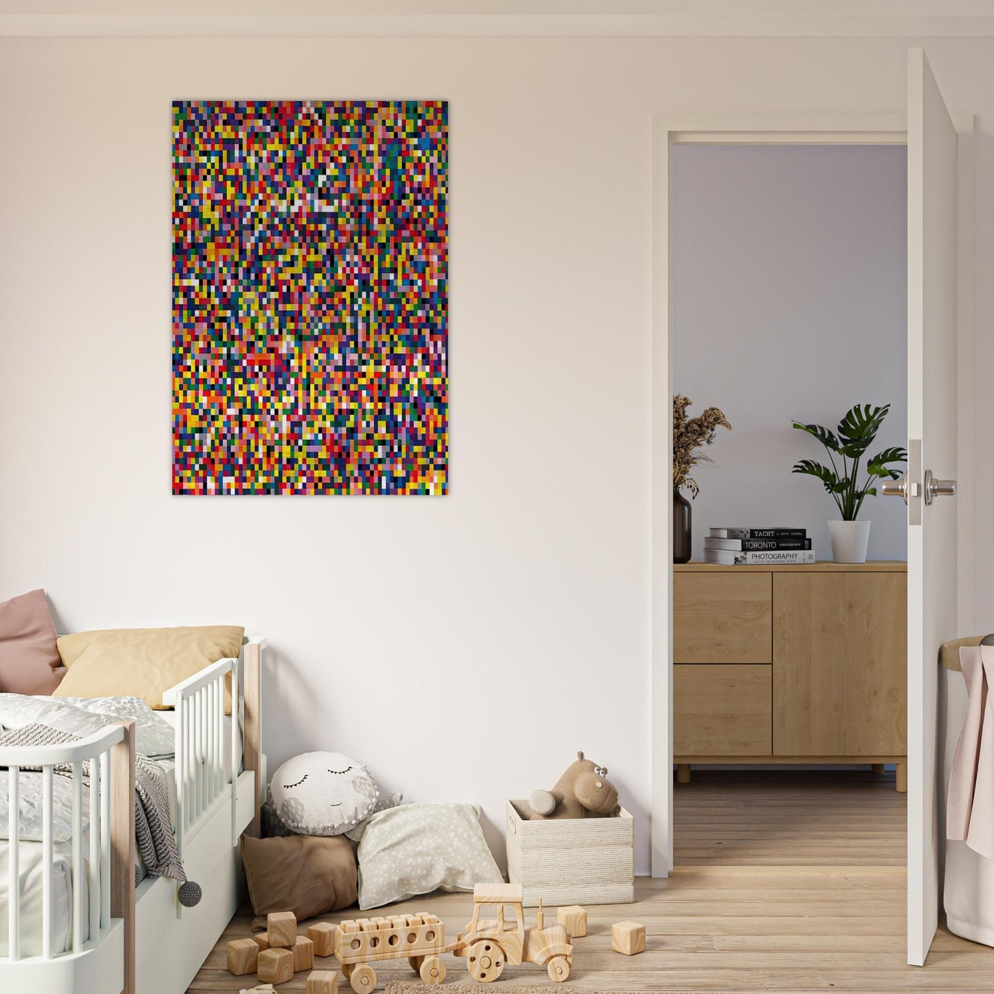 4900 COLOURS 2007 - Gerhard Richter Brushed Aluminum Print - 70x100 cm / 28x40 inches | Gerhard Richter Aluminum Print | Gerhard Richter Prints