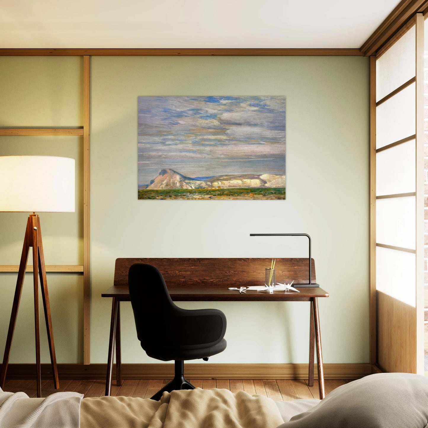 Harney Desert No. 20 - Childe Hassam Brushed Aluminum Print - 70x100 cm / 28x40 inches | Childe Hassam Aluminum Print | Childe Hassam Prints