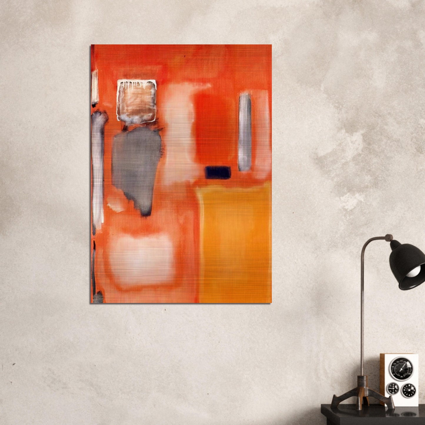 No. 19 - 1949 - Mark Rothko Brushed Aluminum Print - 70x100 cm / 28x40 inches | Mark Rothko Aluminum Print | Mark Rothko Prints