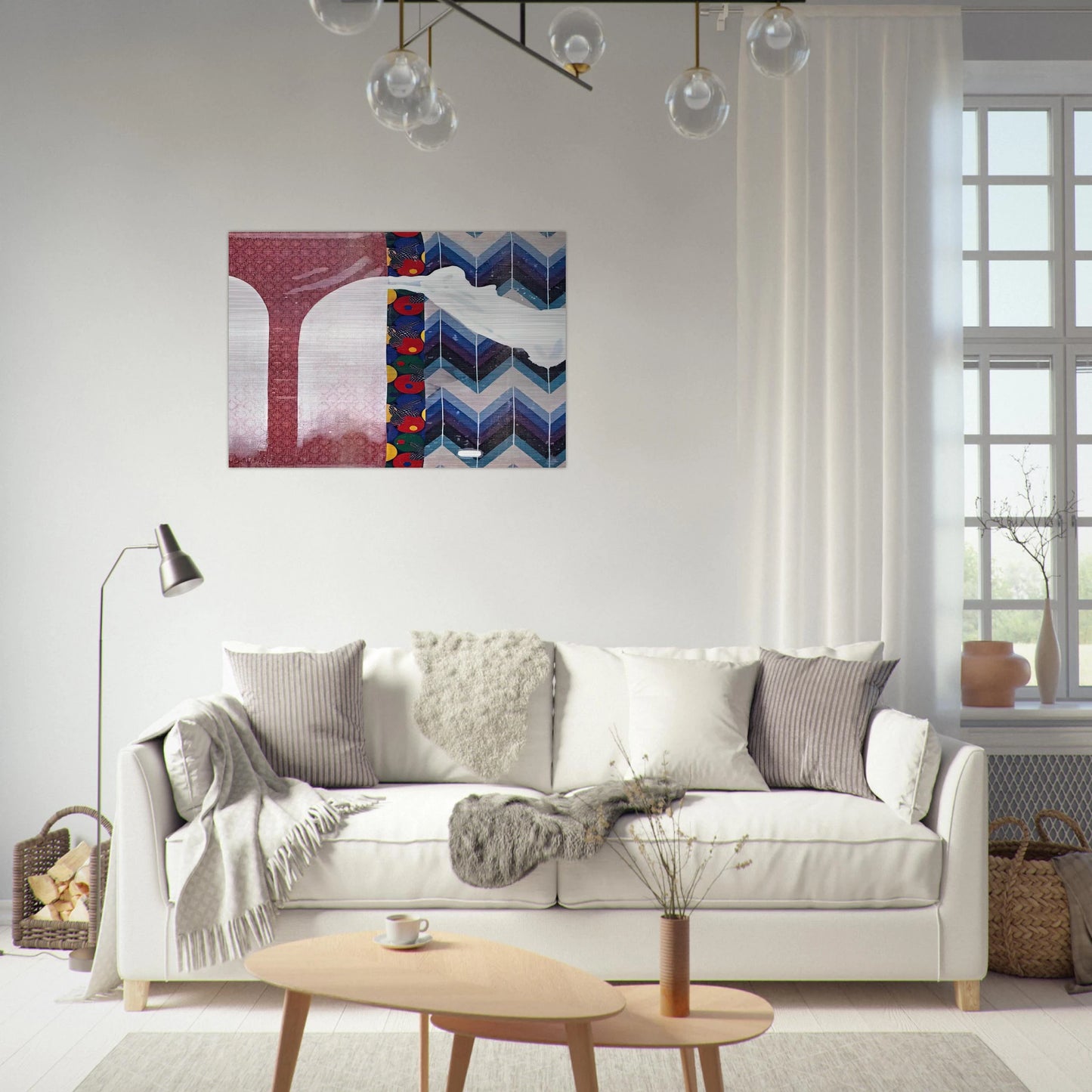 UNTITLED LENS PAINTING 2007 - Sigmar Polke Brushed Aluminum Print - 70x100 cm / 28x40 inches | Sigmar Polke Aluminum Print | Sigmar Polke Prints
