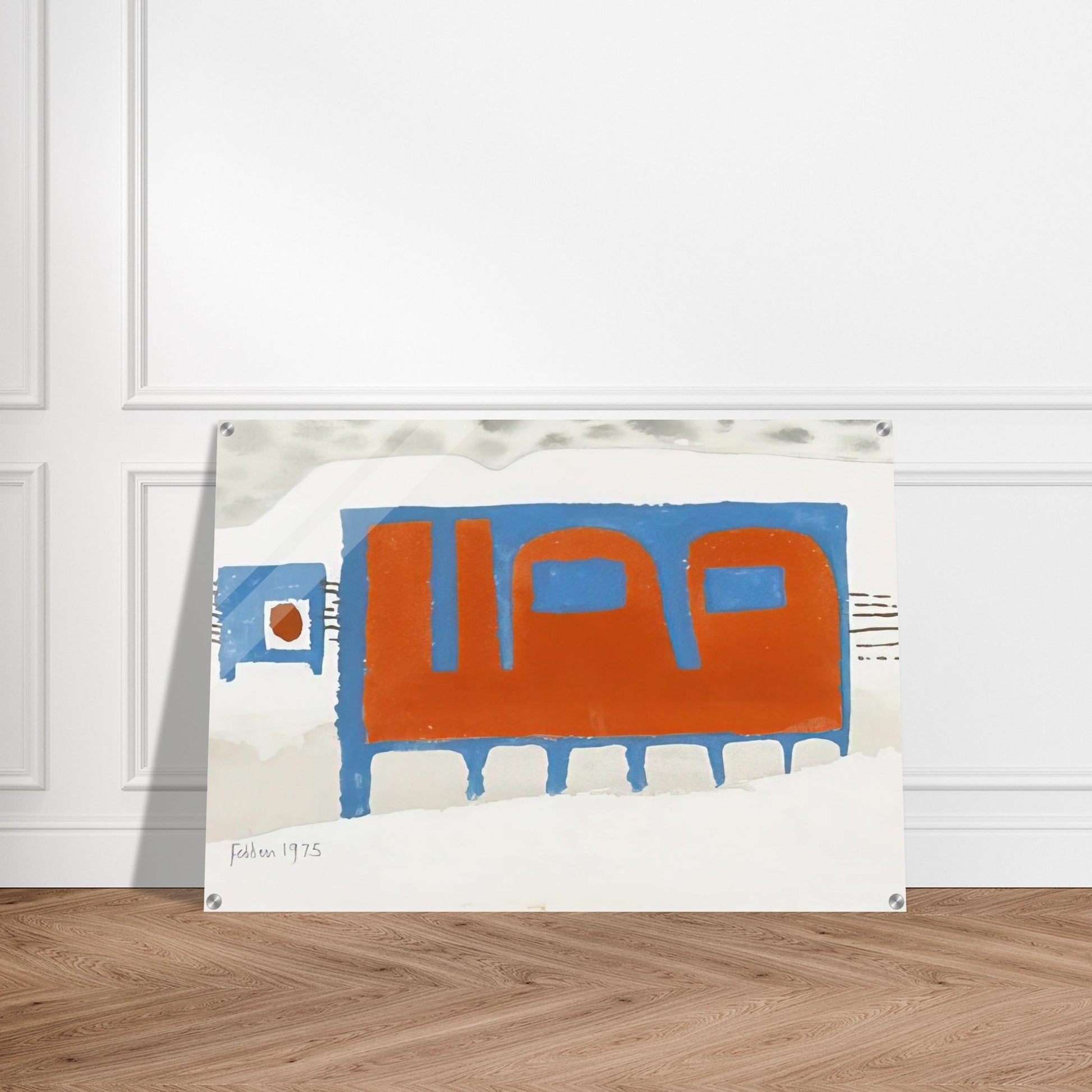 Untitled - 1975 - Mary Fedden Acrylic Print - 70x100 cm / 28x40″ inches